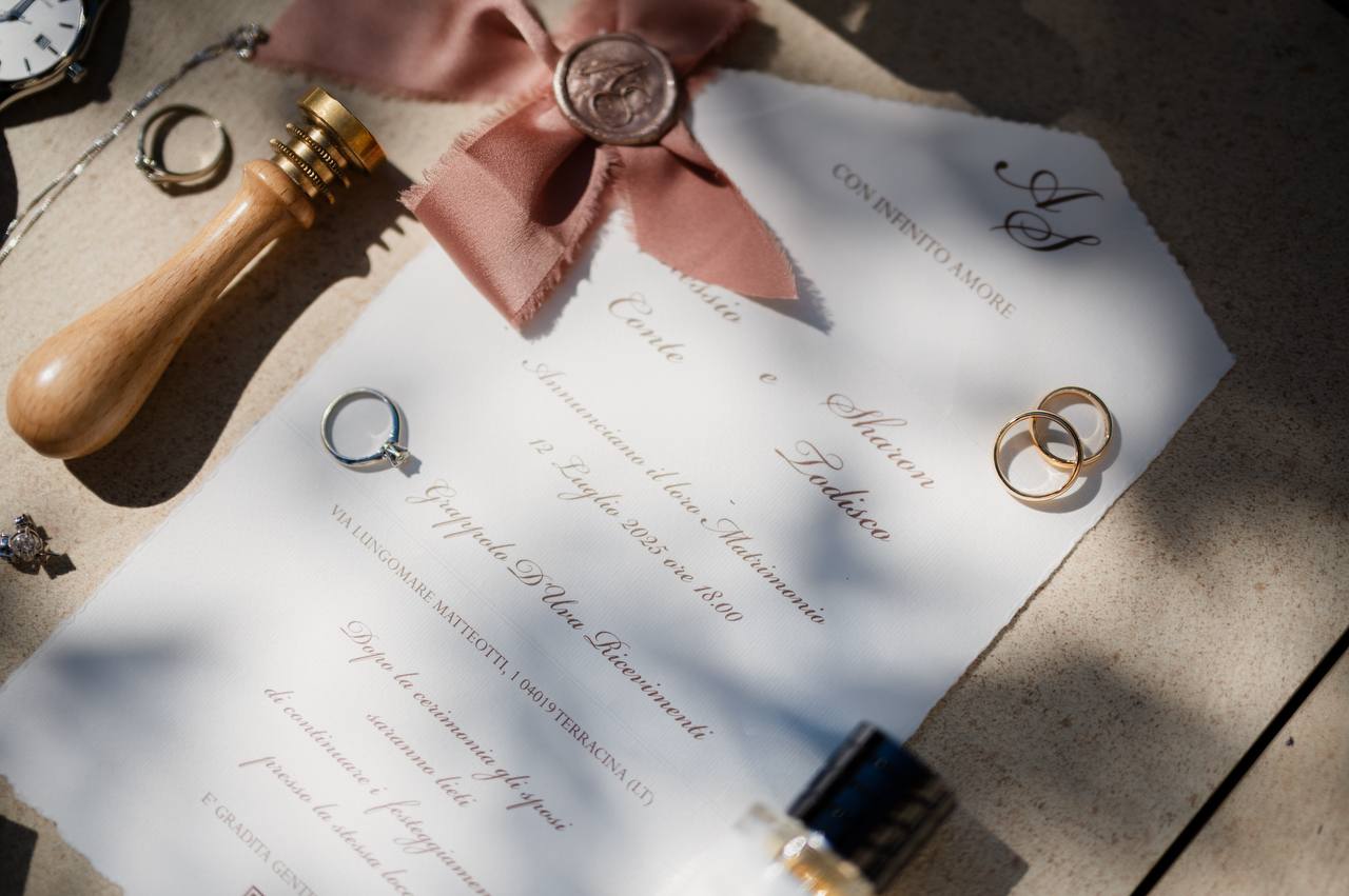Dettagli di matrimonio