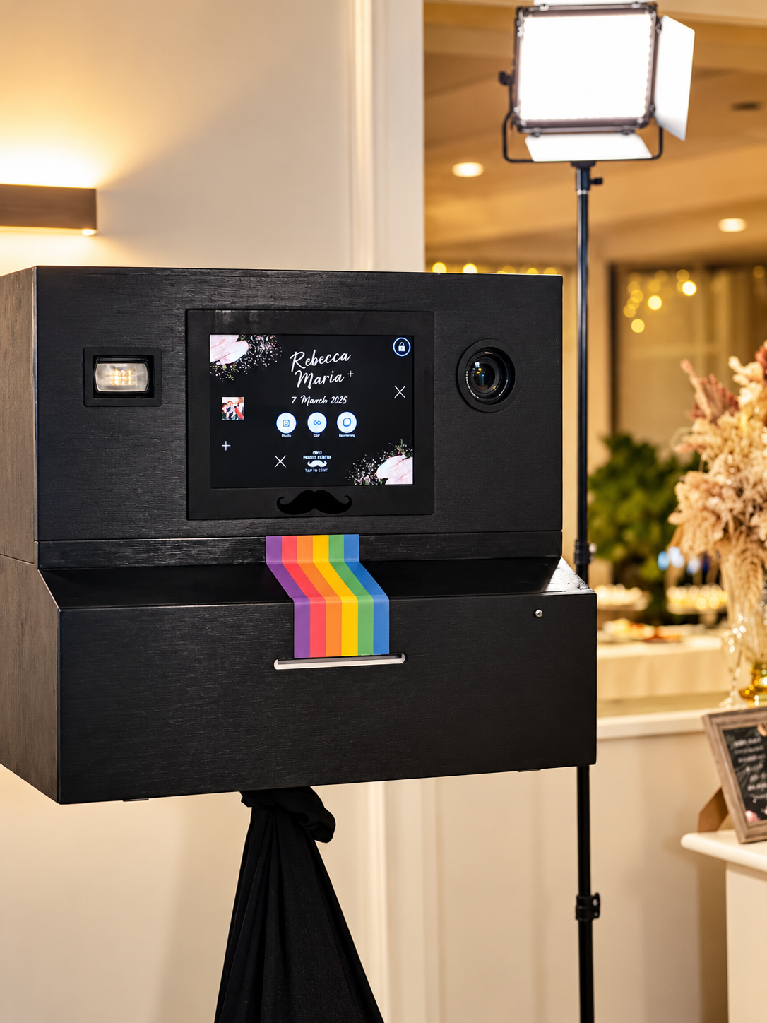 Polaroid gigante nera Ciak